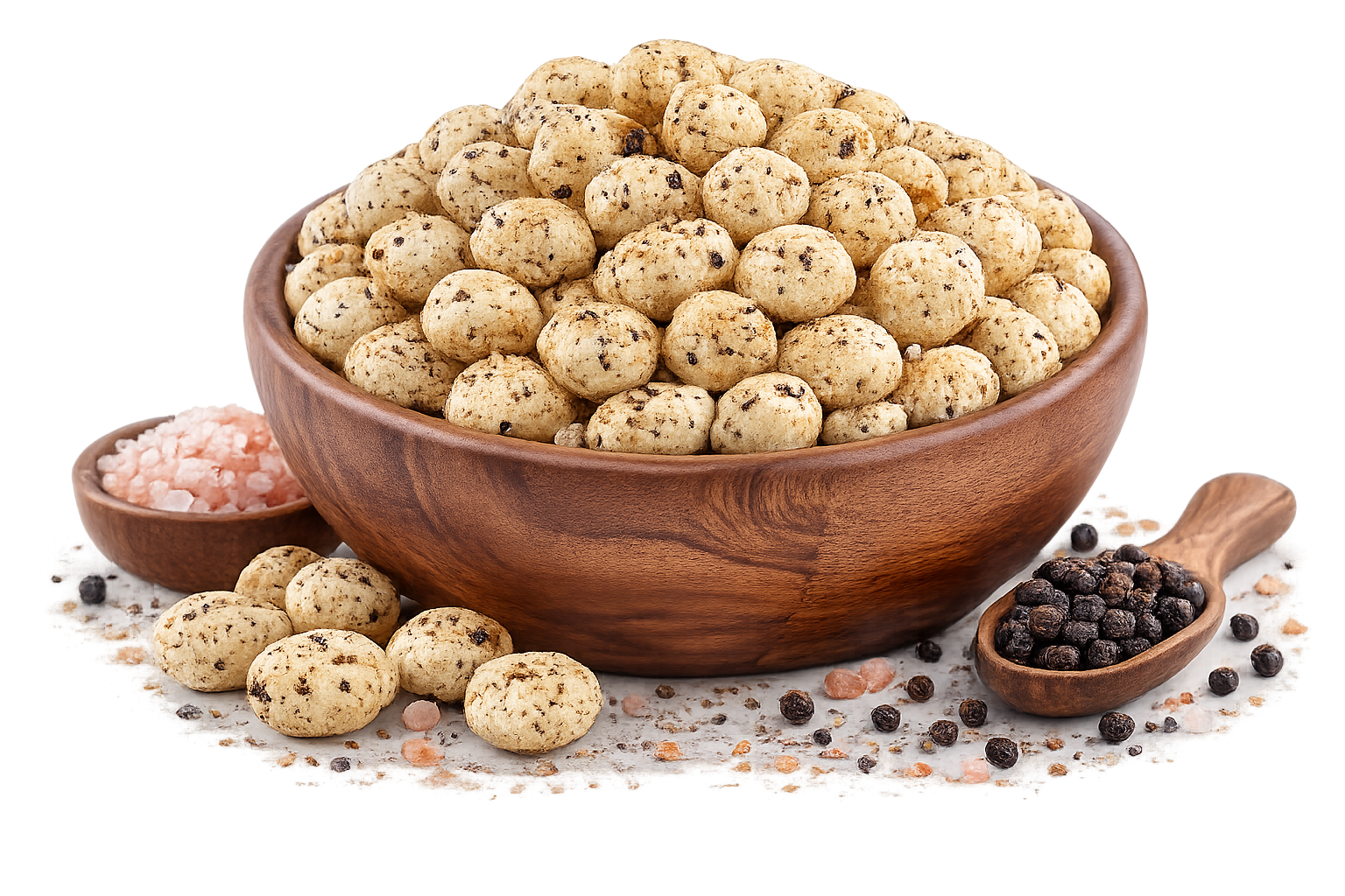 Black Pepper Himalayan Salted- Roasted Makahana