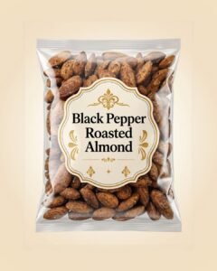 Black Pepper Roasted Almonds – Bold & Crunchy Snack