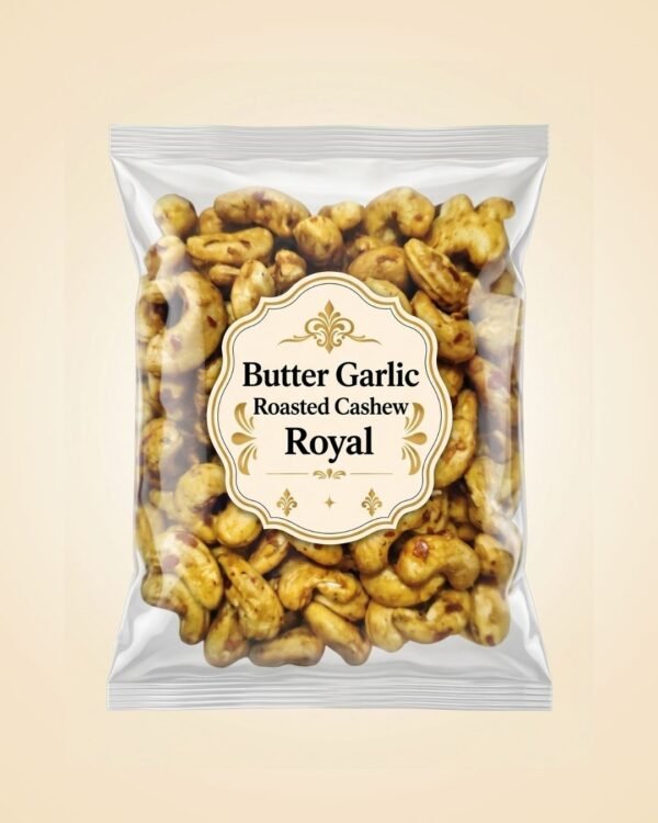 Butter Garlic Roasted Cashews – Irresistibly Delicious Snack