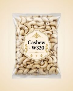 Premium Cashews W320 – The King of Nuts