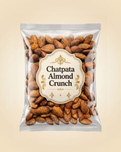 Chatpata Almond Crunch – Desi Tadka, Premium Crunch!