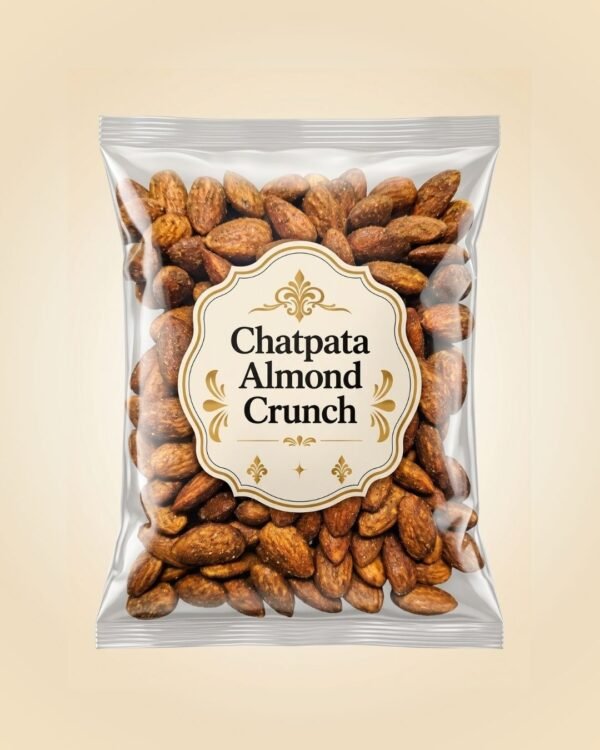 Chatpata Almond Crunch – Desi Tadka, Premium Crunch!