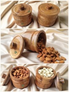 Wooden Jars – Nature's Finest Storage in Elegant Wood