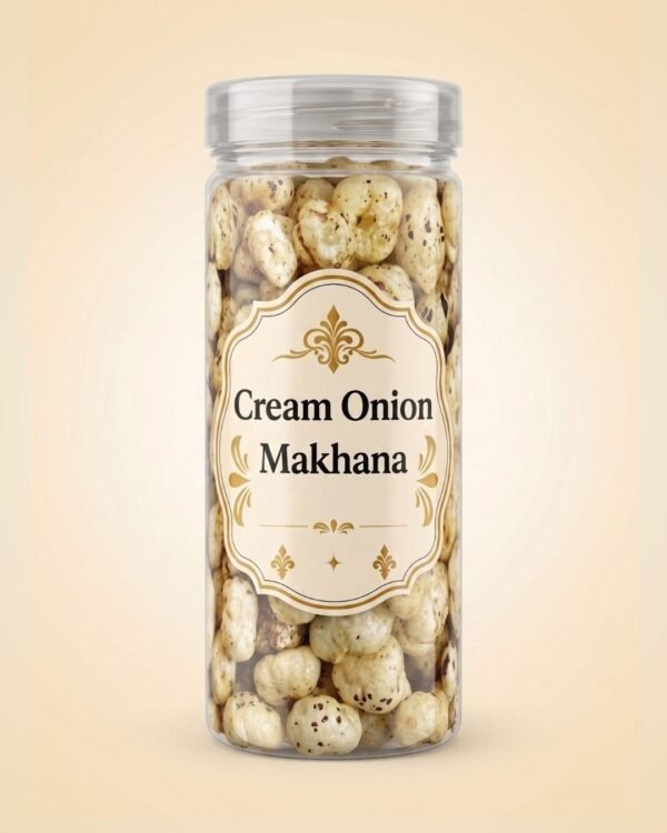 Royal Cream Onion Makhana – Creamy Savory Crunch