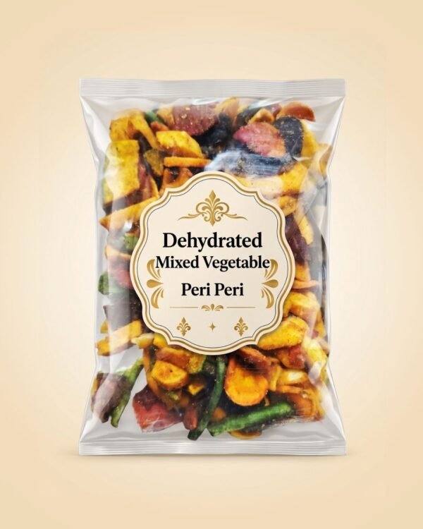 Royal Peri Peri Veggie Mix – Spicy Dehydrated Delight