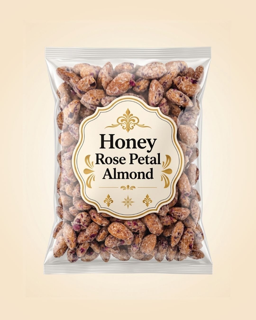 Royal Honey Rose Almonds – Floral Sweet Delight