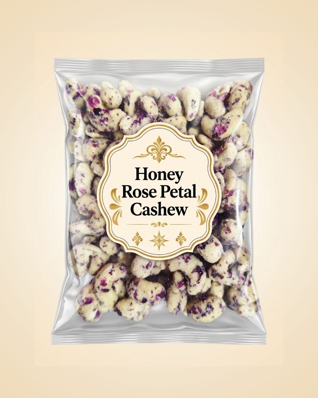Honey Rose Cashews – Floral Sweet Delight