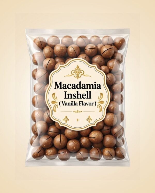 Royal Vanilla Macadamia – In-Shell Aromatic Delight