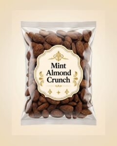 Royal Mint Almond Crunch – Refreshing Nutty Delight