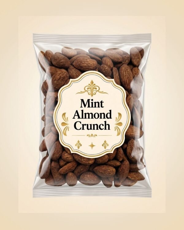 Royal Mint Almond Crunch – Refreshing Nutty Delight