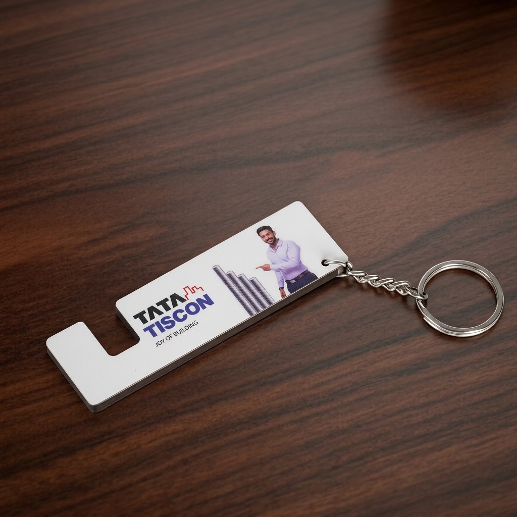 Signature Print Keychain – Promotional Branding Series  - JE-EFP022-IS