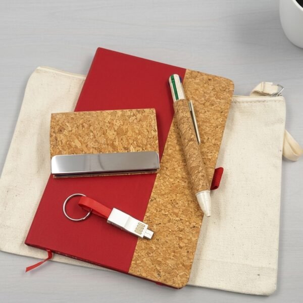 Scarlet Cork Collection – 4-in-1 Sustainable Gift Kit