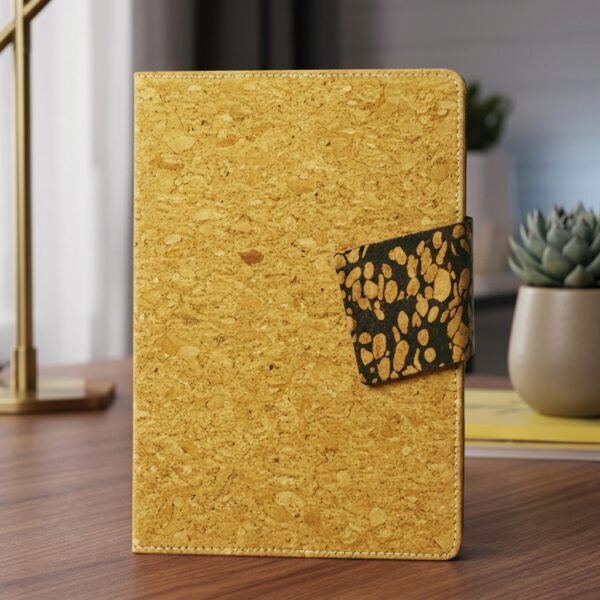 Royal Golden Cork Journal – Speckled Flap Edition