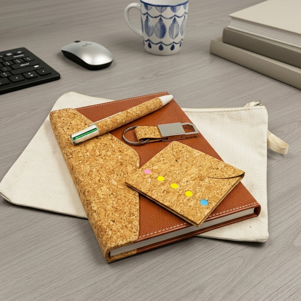 Royal Cork Leather Diary Kit – Complete Desk Bundle  - JE-EFP031-IS