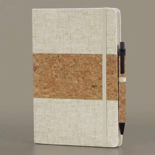 Natura Weave Diary – Cork Stripe Notebook
