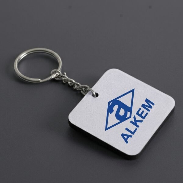 Chic Square Keychain – Promotional Branding Series