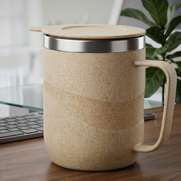 Nature Blend Sip Mug – Insulated Handle Cup