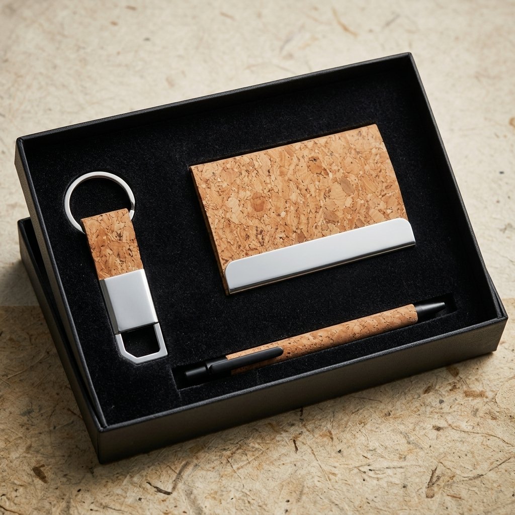 Royal Cork Executive Trio – Card Holder, Pen & Keychain