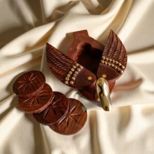Royal Carved Nutcracker Set – Artisan Wooden Collection