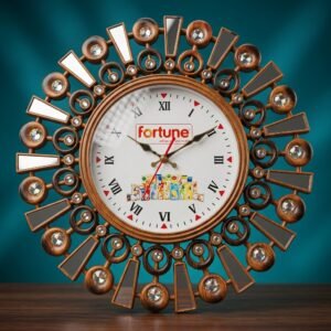 Royal Fortune Timepiece – Elegant Office Clock