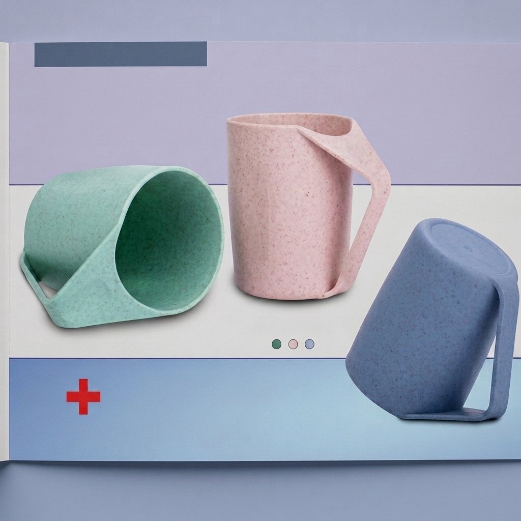 Nature Blend Cup – Sustainable Pastel Mug Set - JE-EFP002-IS