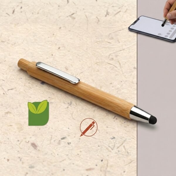 BambooTouch Pen – Eco Wood Grain Stylus Combo