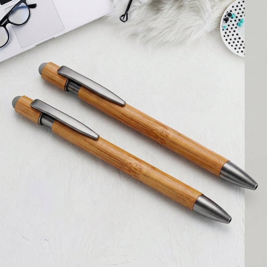 BambooEdge Stylus Pen – Gunmetal Trim Writing Set