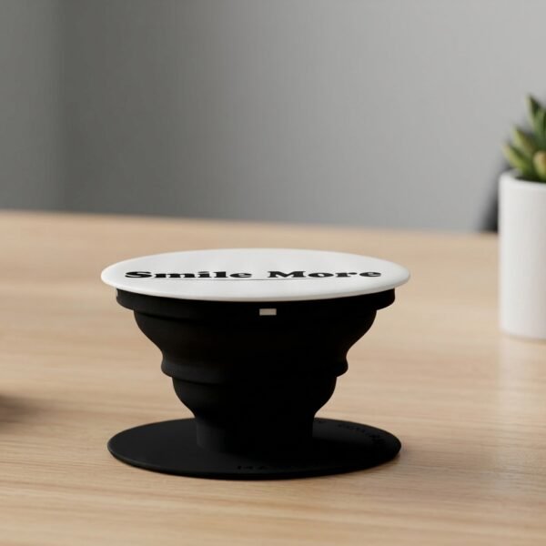 SmileGrip Collapsible Phone Stand – Expandable Pop-Up Phone Holder