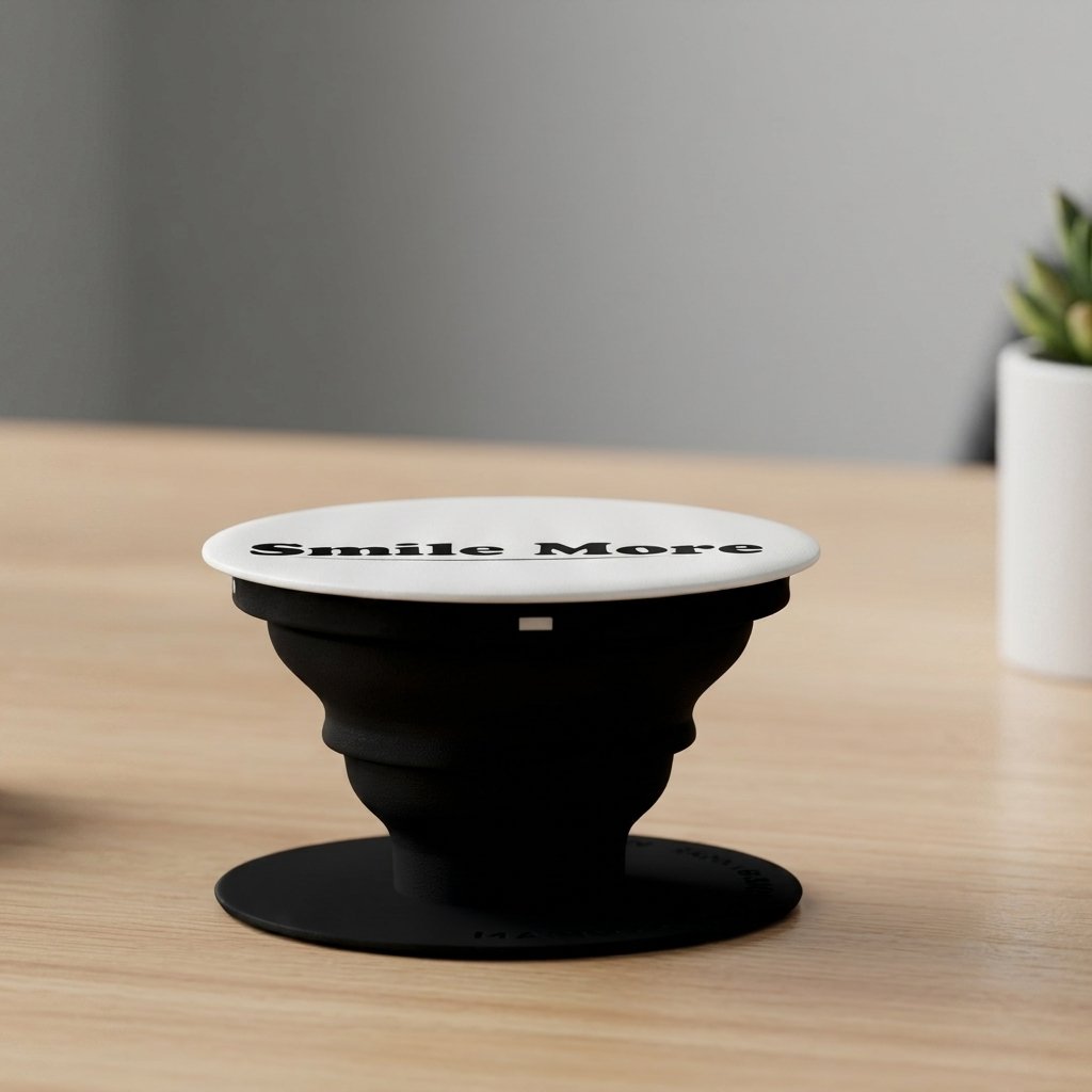 SmileGrip Collapsible Phone Stand – Expandable Pop-Up Phone Holder