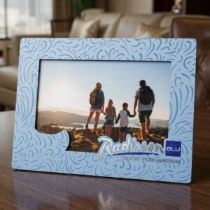 WaveScroll Custom Branded Photo Frame – Decorative Print Picture Frame