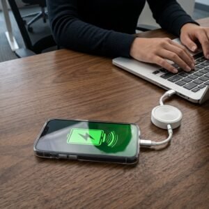 LinkCharge Round – USB-C Laptop-Powered Charging Cable
