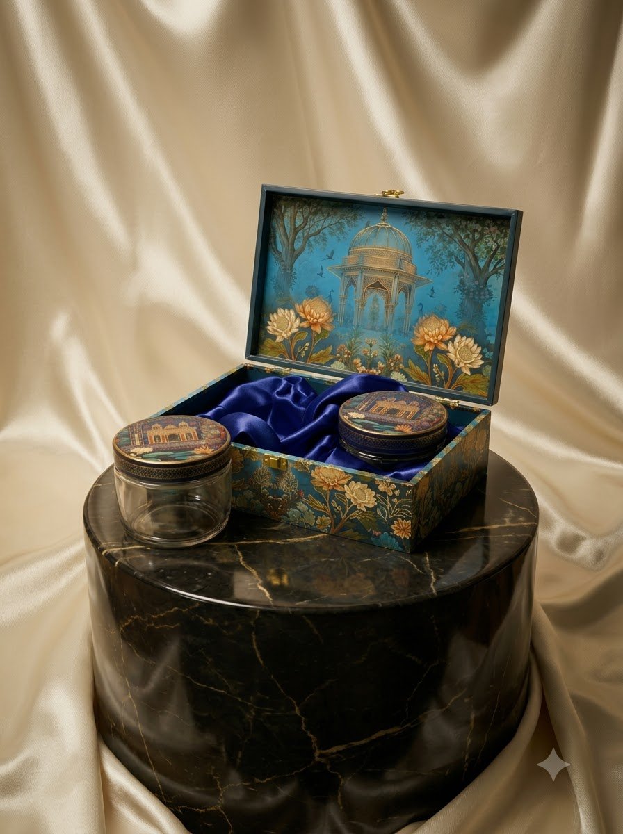 Mughal Garden 2 Jar Box