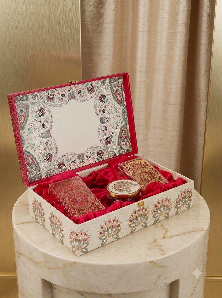 Floral Lot Dryfruit Box