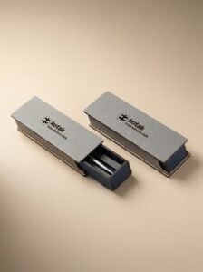 SlideBox Executive Pen Case – Drawer-Style Branded Pen Gift Box