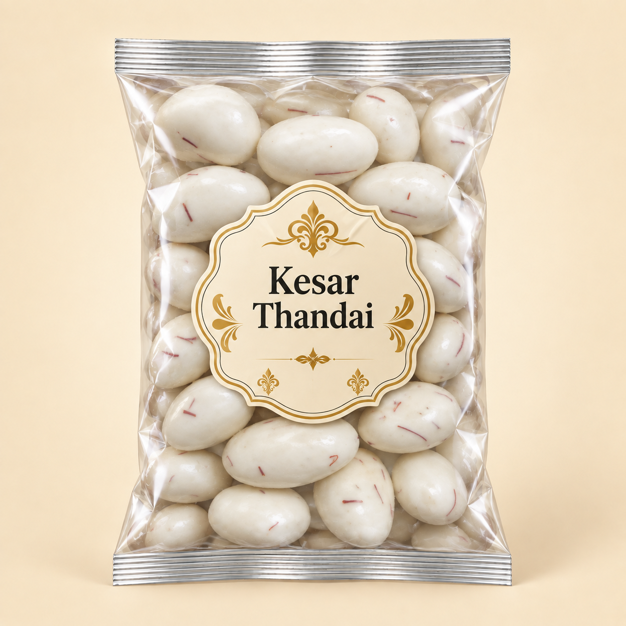 Kesar Thandai – Festive Coated Bites