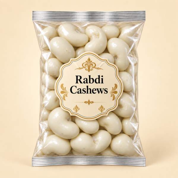 Rabdi Cashews – Classic Mithai-Inspired Bites